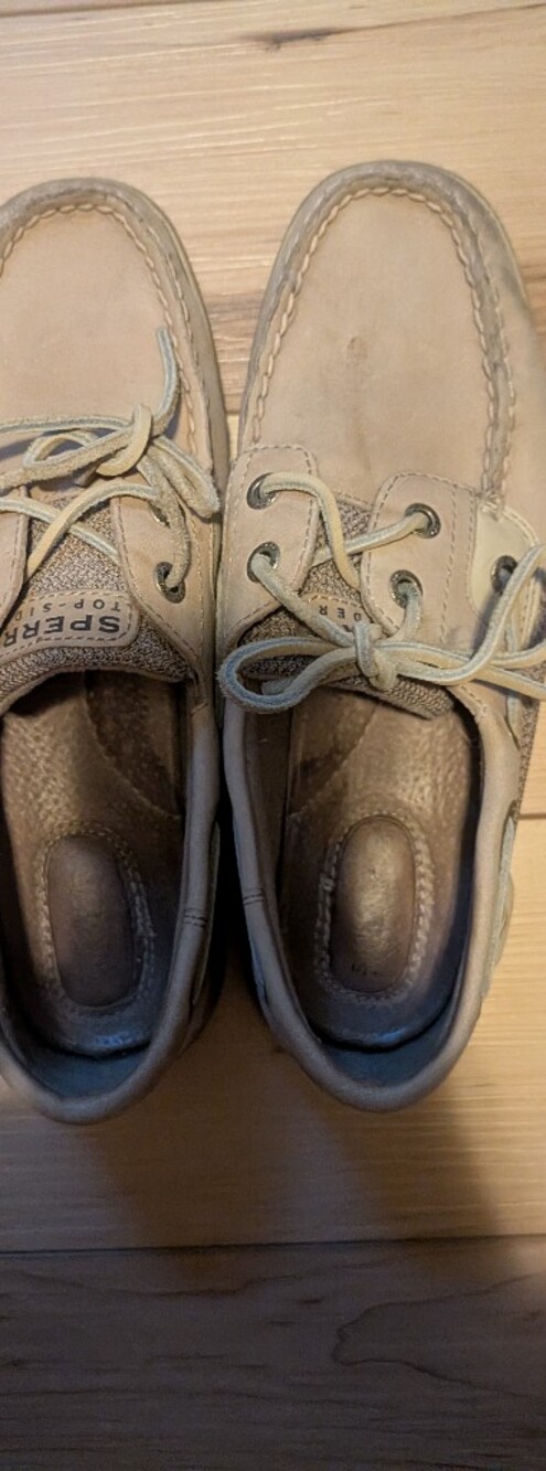 Sperry Women's Tan Leather Boat Shoes